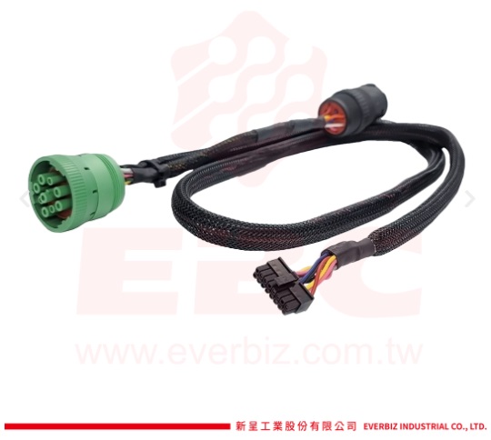 自動車用ワイヤーハーネス | EBC - EV高電圧、OBD-II、防水、蓄電池